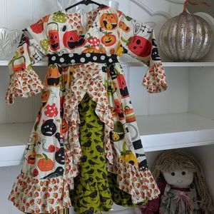 Jelly the Pug 'Witchy Poo' Halloween Fall Dress